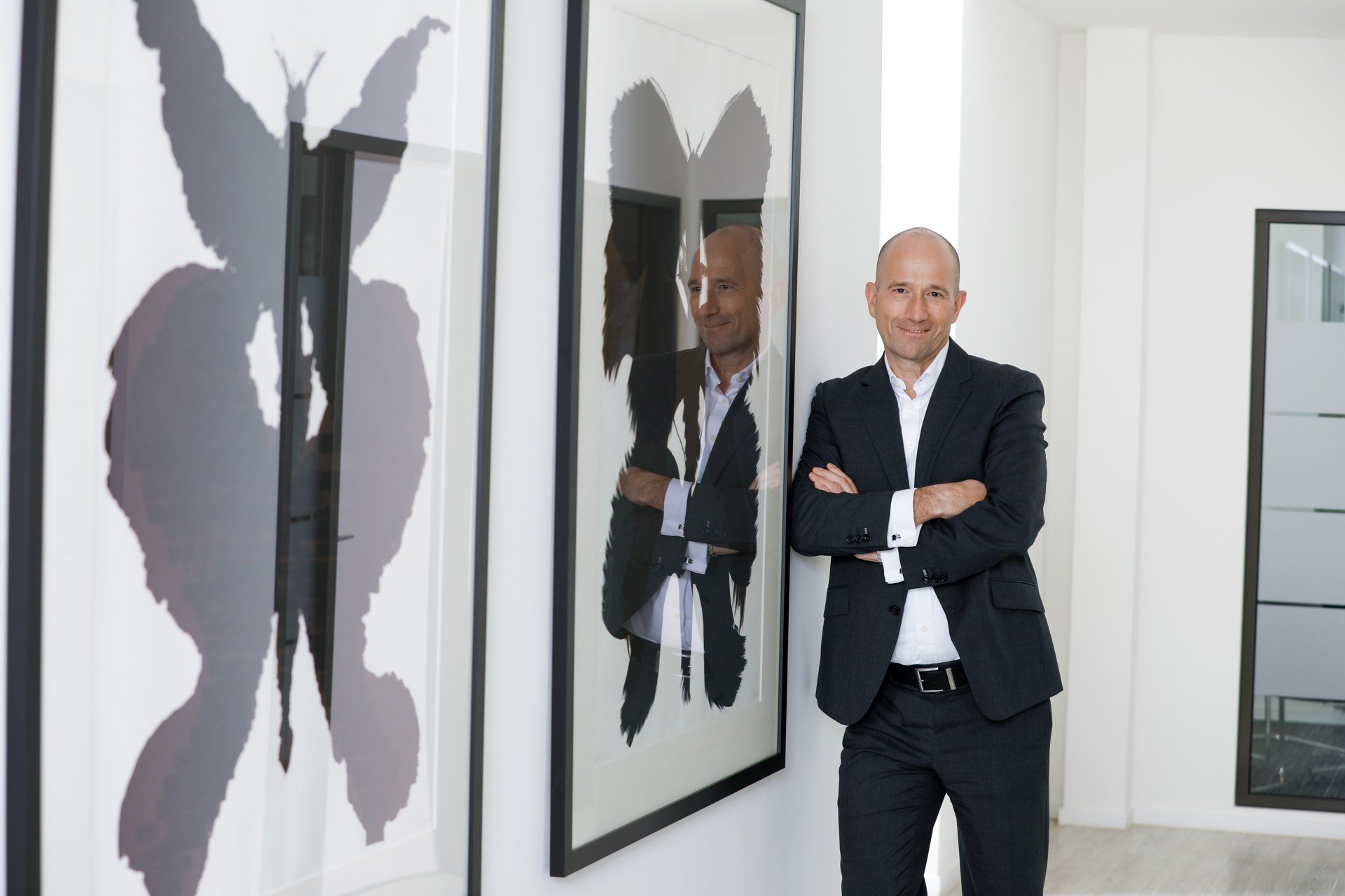 Business-Portrait – Führungskraft im Büro