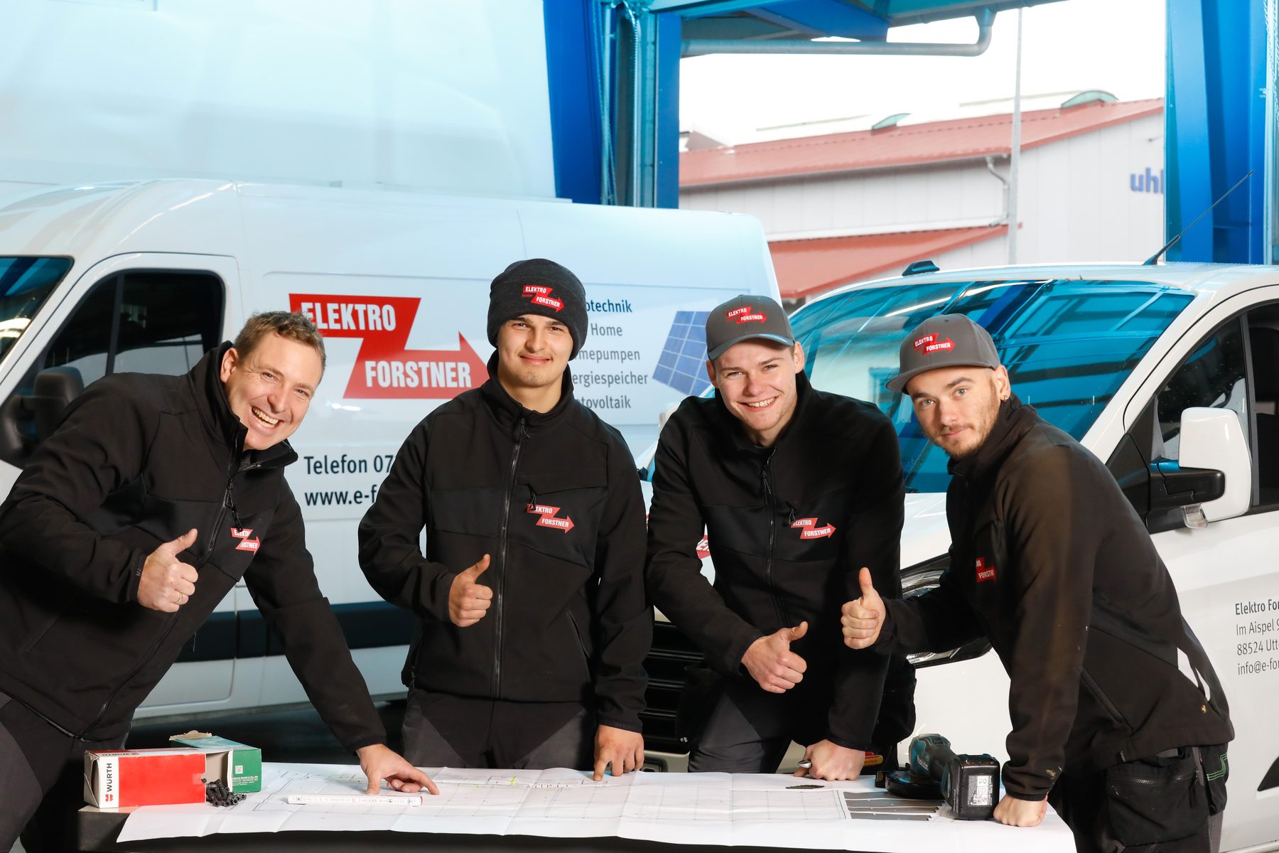 Teamfoto – Elektro Forstner GmbH