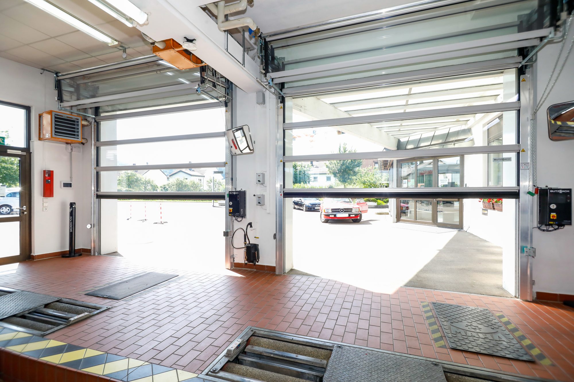 Werkstatt-Interieur