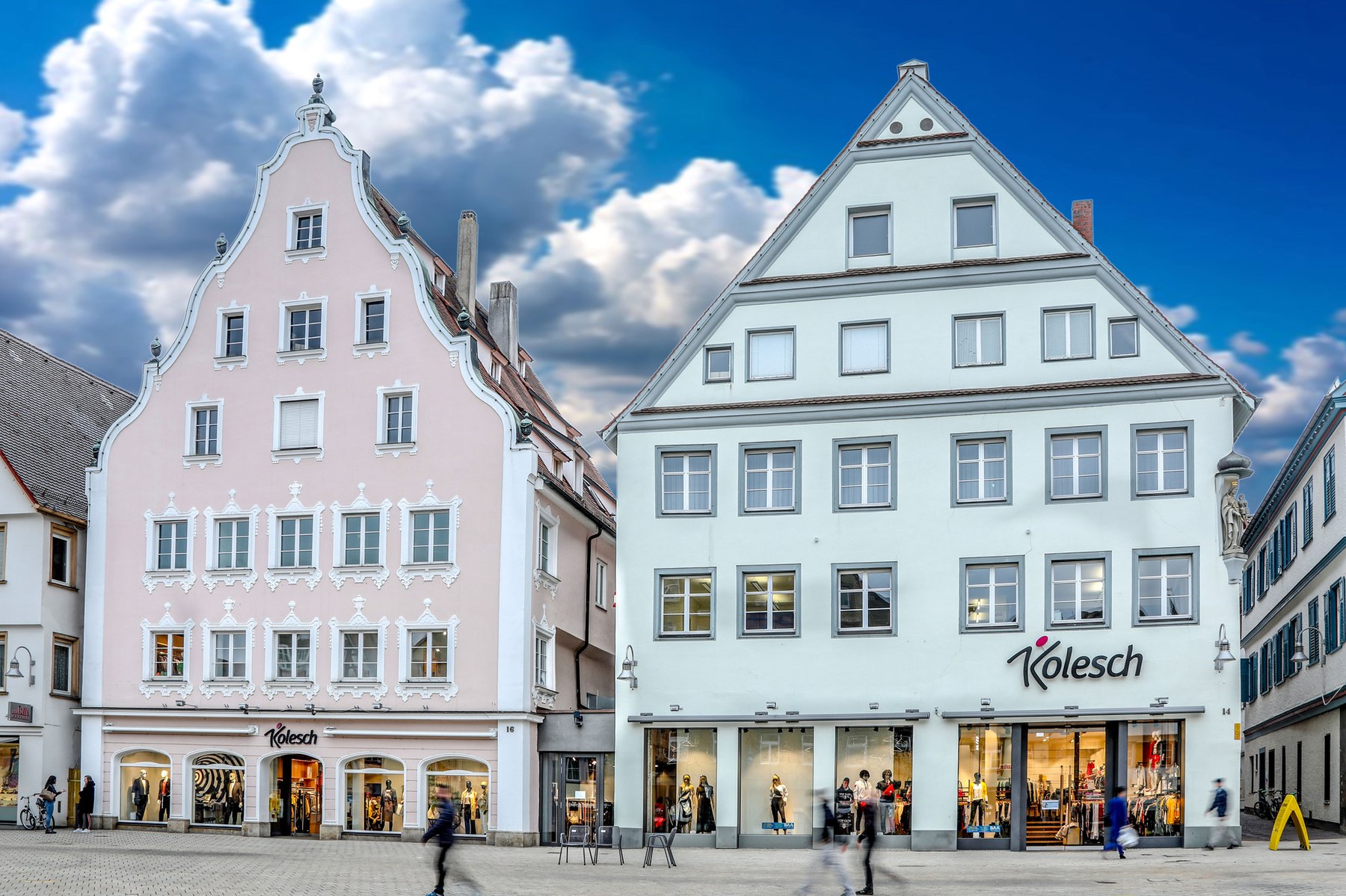 Historische Fassaden in der Biberacher Altstadt, Kolesch