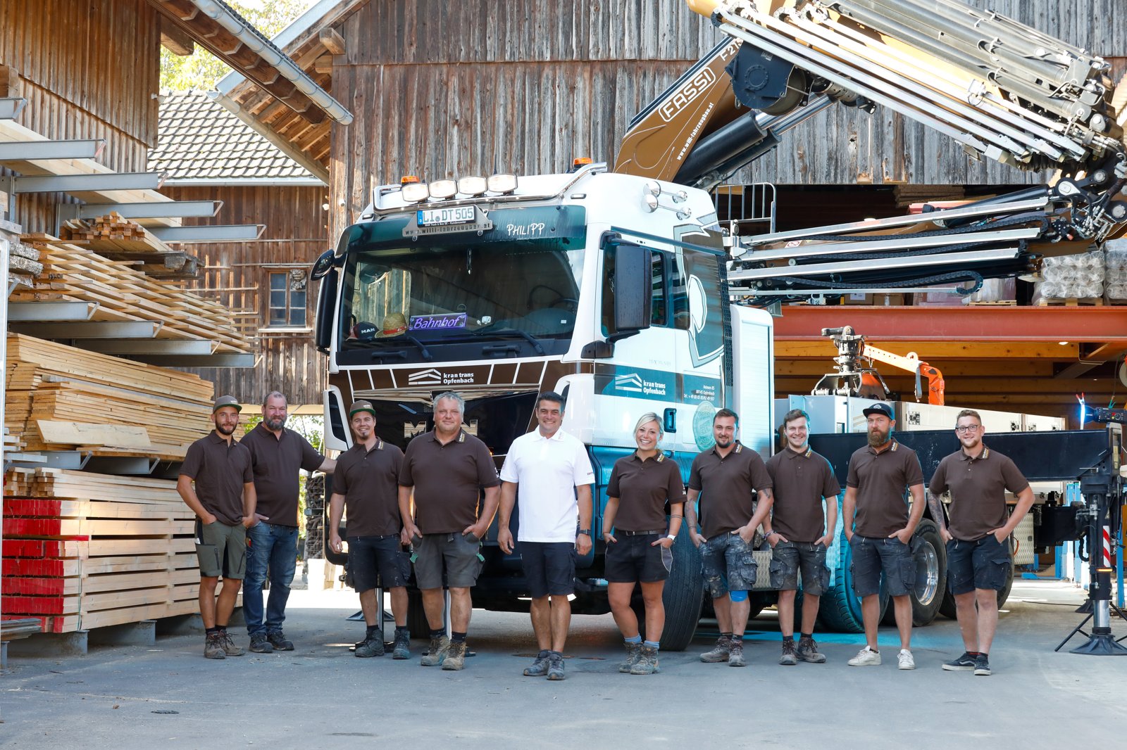 Teamfoto – Holzbau Trunzer GmbH